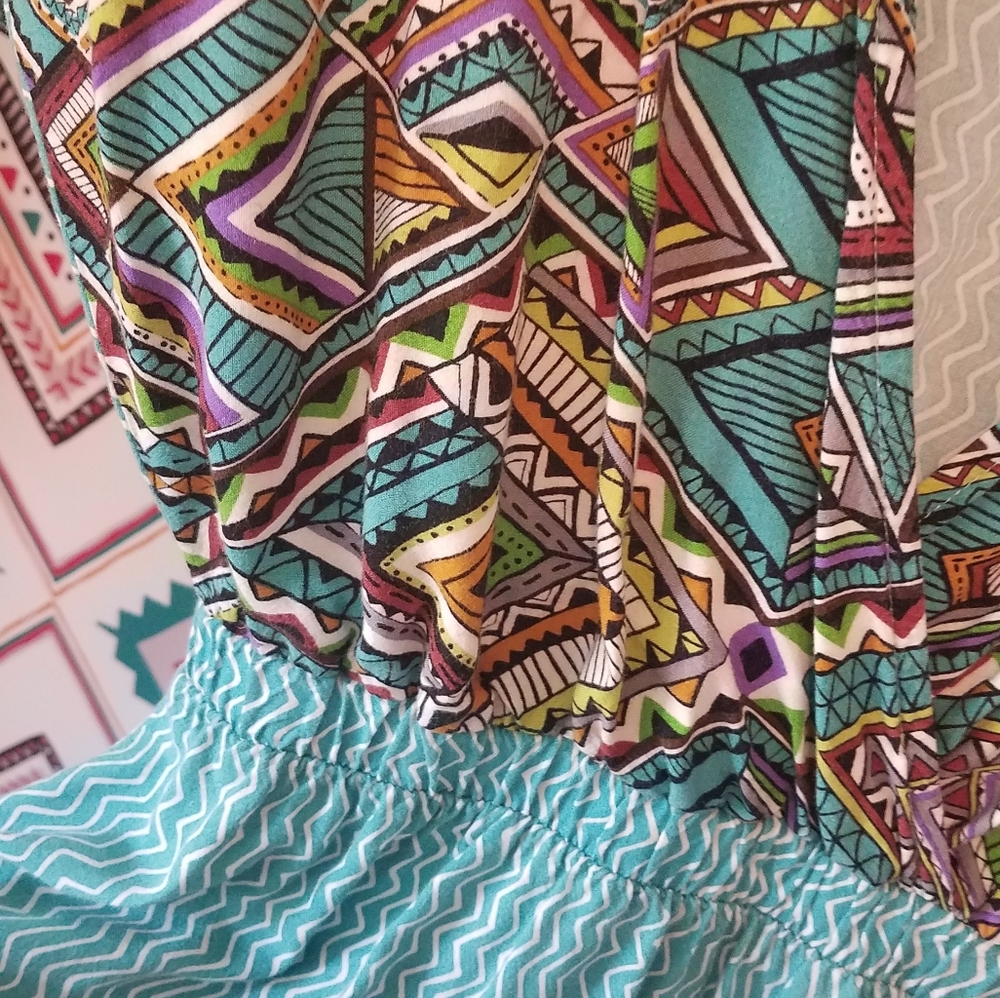 Colorful Tunic Dress - Picture 5 of 7